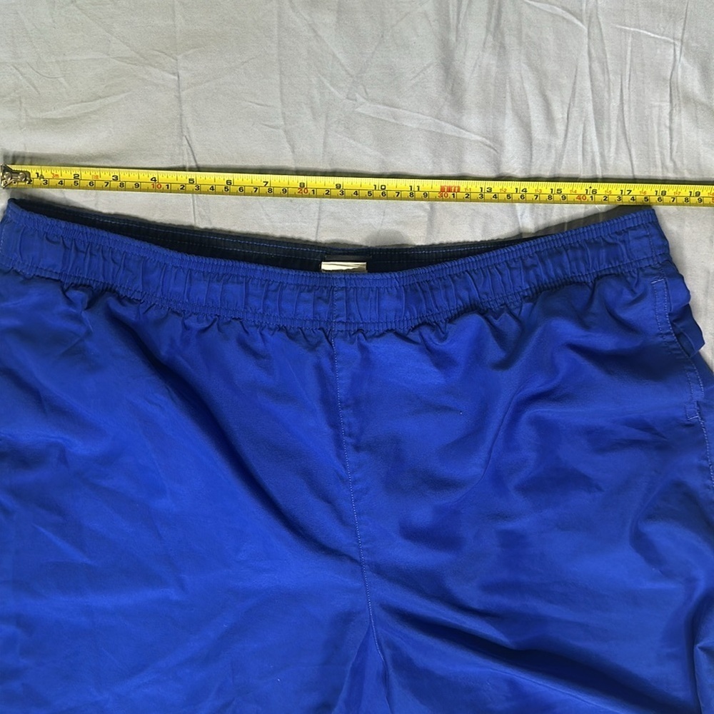 NIKE Mens Blue Swim Trunks Size Medium - Picture 9 of 9